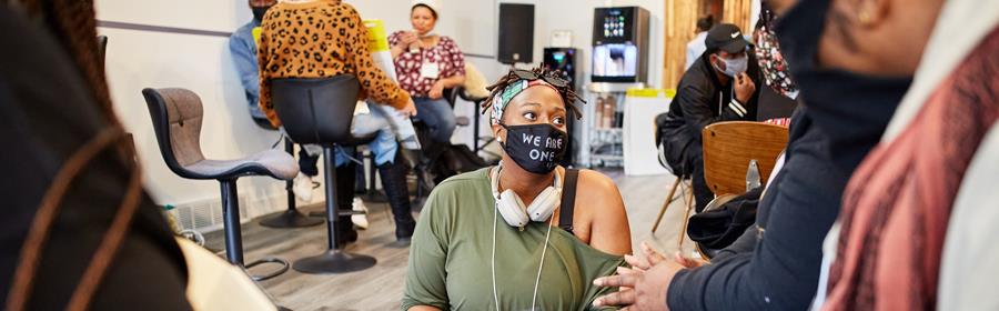 No Future Without Art was a two-day gathering and training for Black artist-organizers to discuss and work toward liberation.