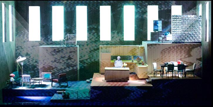 A scenic design for Glory Denied