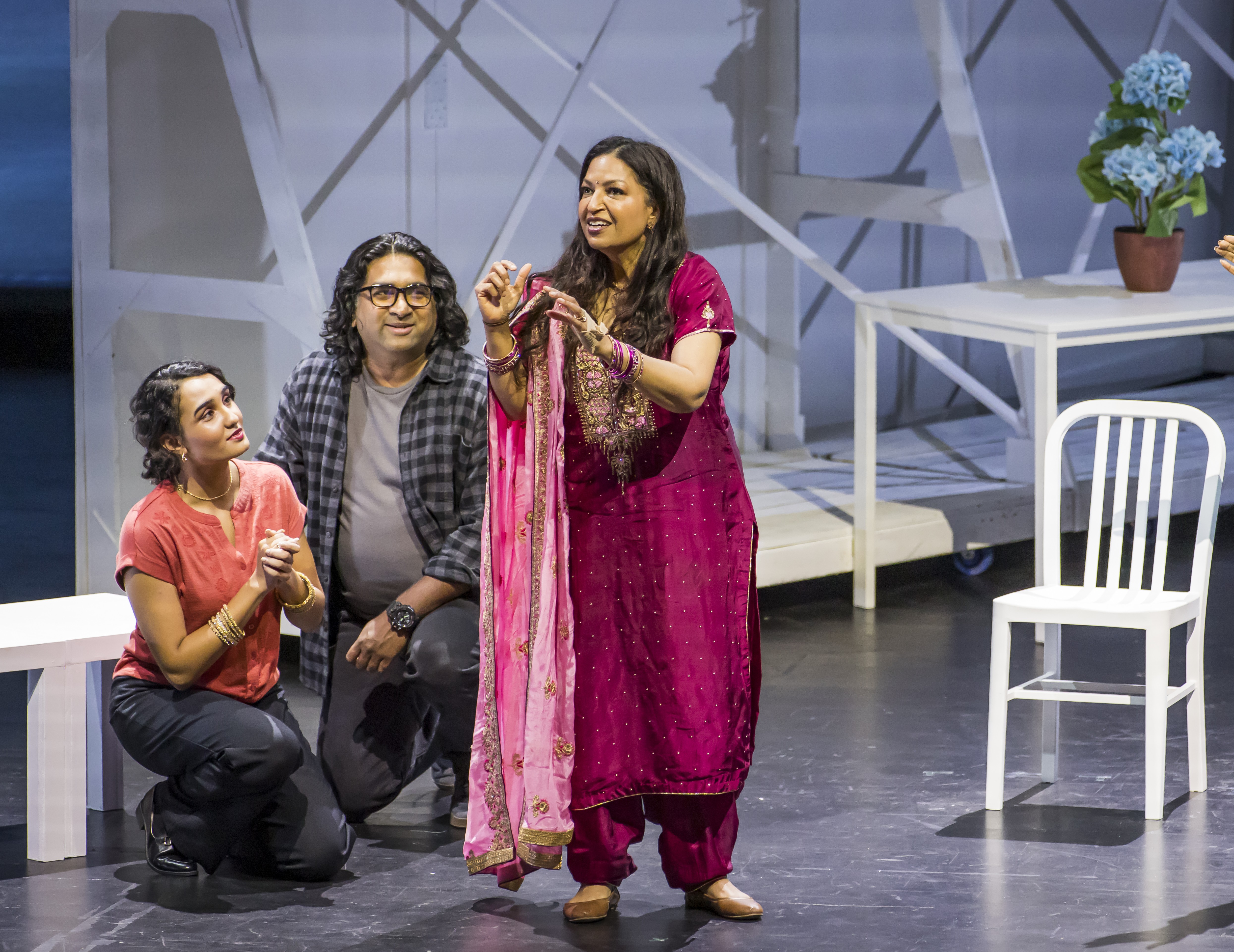 The Atlanta Opera’s Water Memory, with Tanushka Sisodiya, Joseph Istoop, and Indira Mahajan (photo: Raftermen)