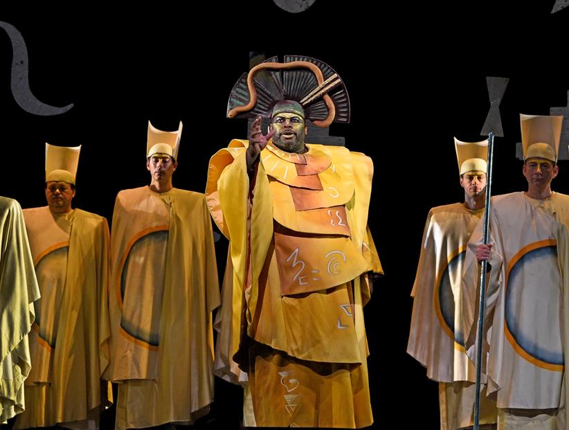 Morris Robinson in The Magic Flute at the Metropolitan Opera