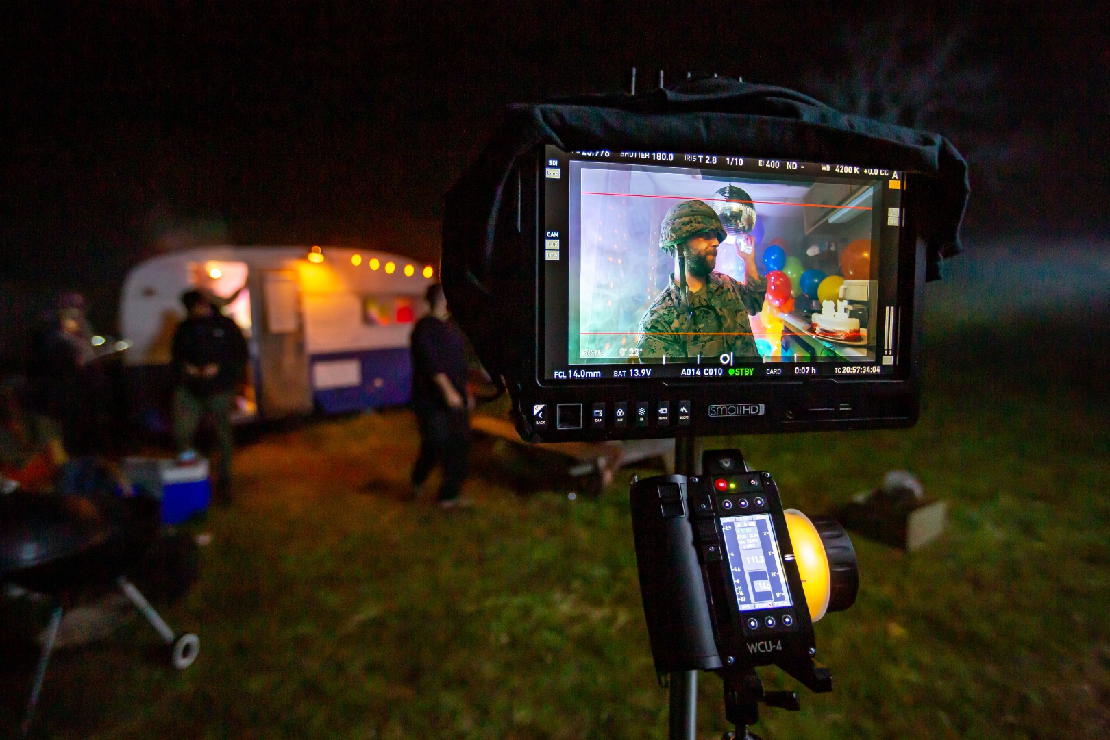 On the set of Opera Philadelphia’s Soldier Songs