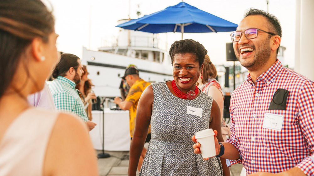 A kickoff event for Seattle Opera’s BRAVO! group (photo: Jake Hanson)