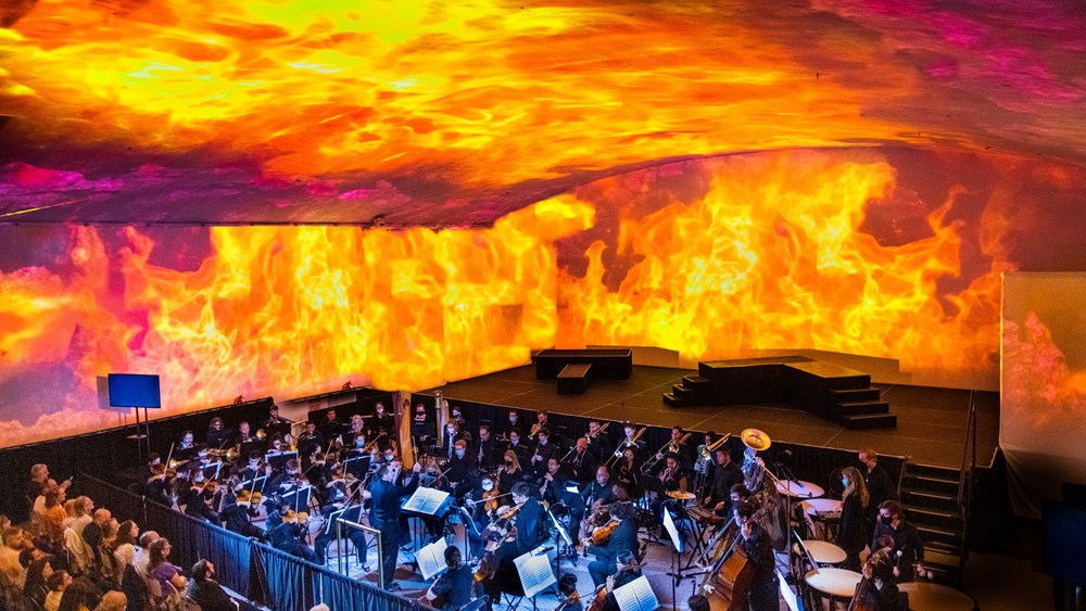 Miami Beach Classical Music Festival’s immersive Das Rheingold in 2022 (photo: Angelica Perez)