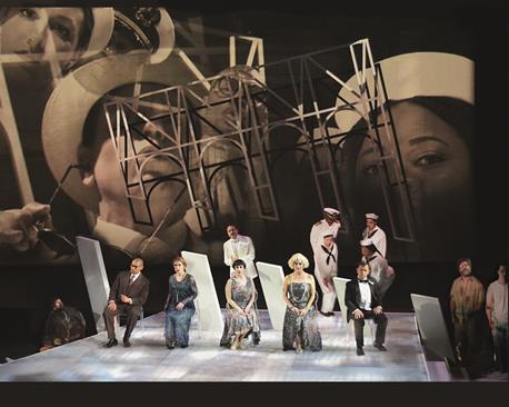 The final 2015 coproduction of The Invention of Morel for Long Beach Opera and Chicago Opera Theater