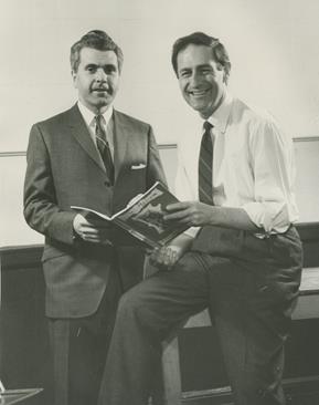 Julius Rudel and Giancarlo Menotti, c. 1959