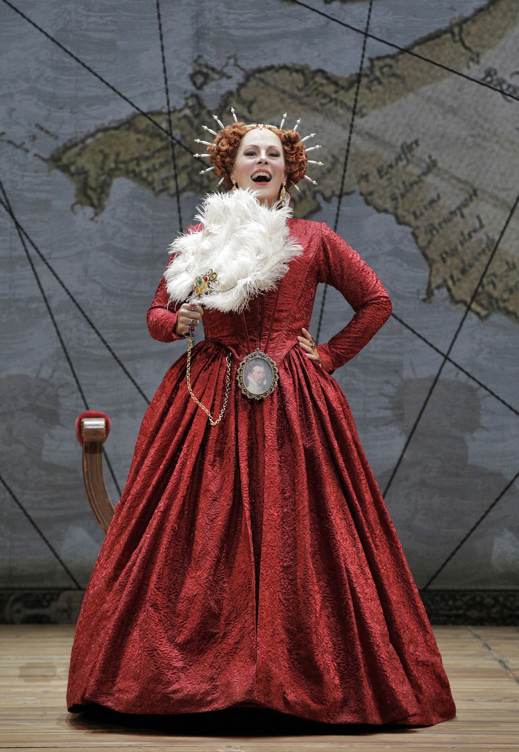 Sondra Radvanovsky in Roberto Devereux at San Francisco Opera