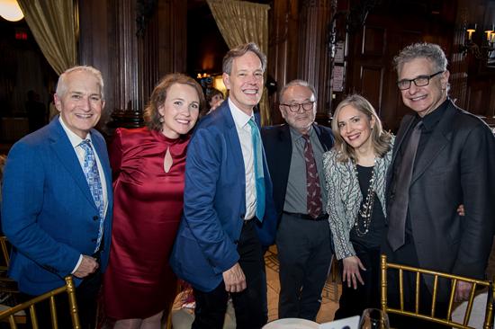 Curt Branom, Sasha Cooke, Jake Heggie, Alan E. Muraoka, Kristina Lechowski, and Gene Scheer (photo: Jeff Reeder)
