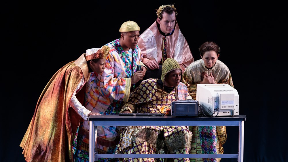 Holy Ground at The Glimmerglass Festival, with Taylor-Alexis DuPont, Jeremiah Tyson, Joseph Goodale, Helen Zhibing Huang, and Jonathan Pierce Rhodes