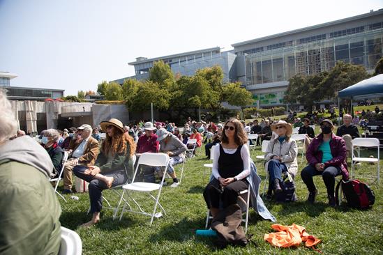 Lamplighters Music Theatre in San Francisco organized a free outdoor music festival to introduce residents to eight local arts organizations