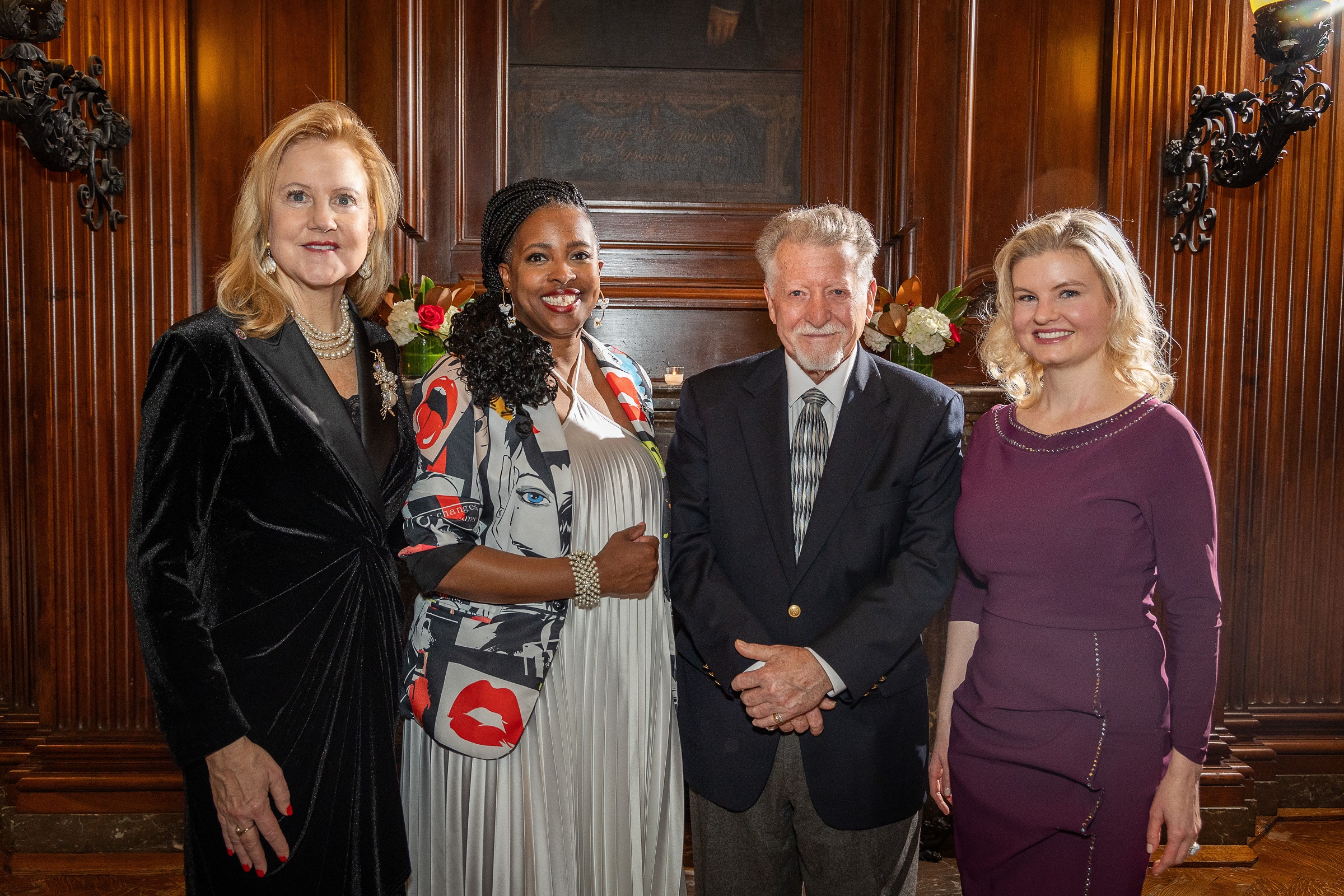 Anne Kline, Nadege Souvenir, Russell McColman, and Sarah Moulton Faux (photo: Jeff Reeder)