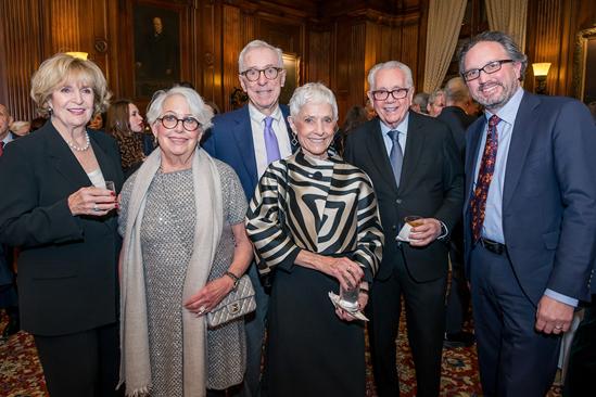 Jan Buckley, Karen Kubin, Jim Buckley, Maureen Sullivan, Keith Reinhardt, and Matthew Shilvock (photo: Jeff Reeder)
