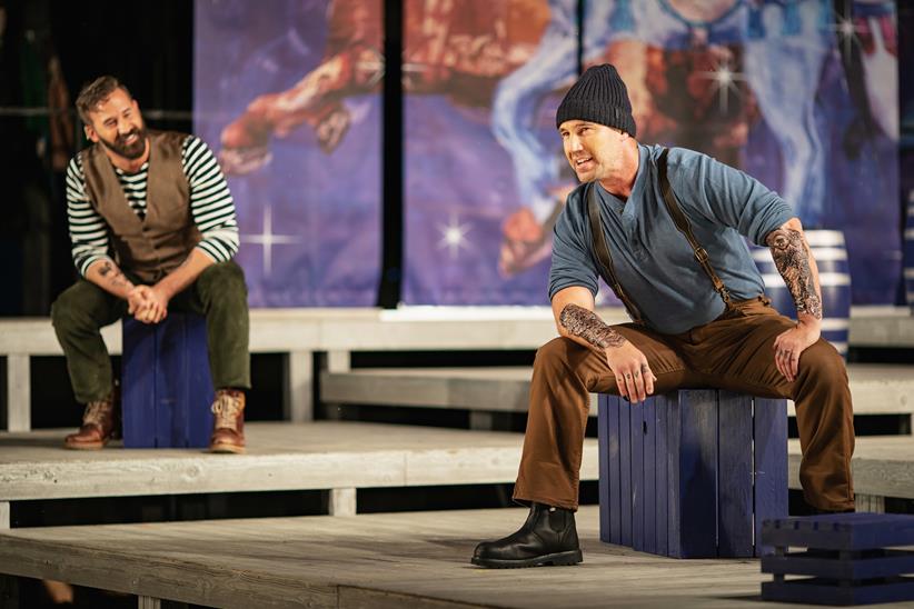 Steven LaBrie and John Paul Huckle in Central City Opera’s 2021 Carousel
