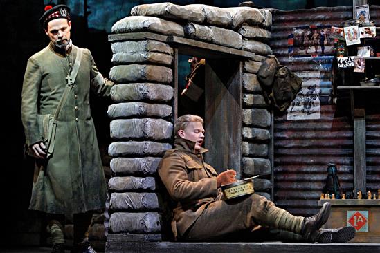 Troy Cook and John Robert Lindsay in Silent Night at Minnesota Opera, 2011