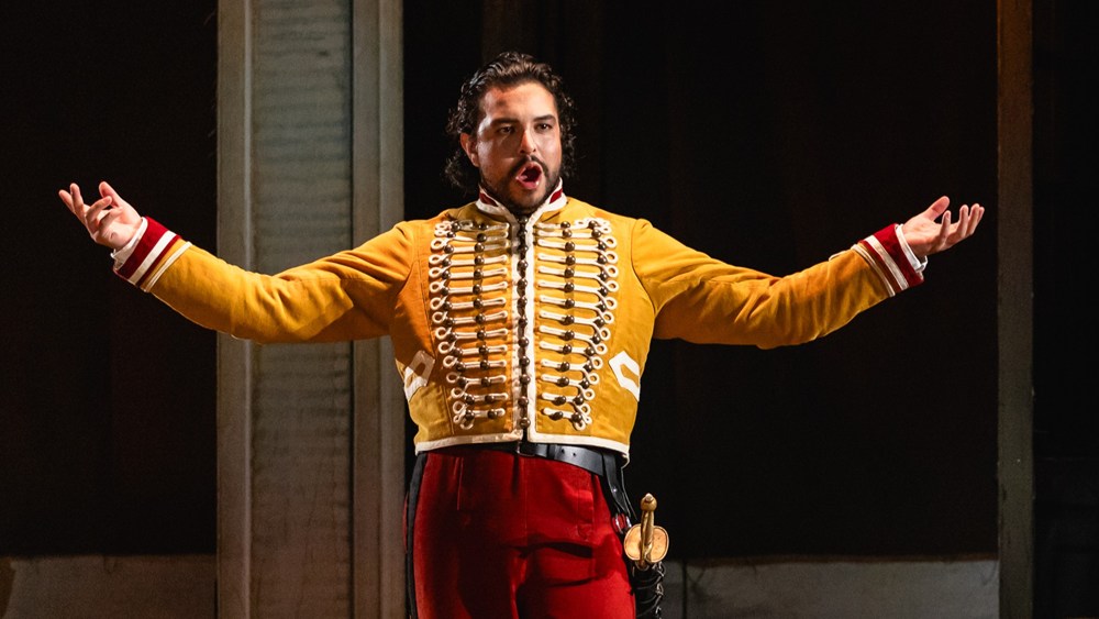 Laureano Quant as Zuniga in Carmen at The Dallas Opera in fall 2025 (photo: Kyle Flubacker)