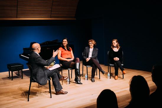 Marc A. Scorca, Rene Orth, Donna Di Novelli and Ellen Reid