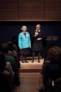 Co-chairs Nancy Barton and Jeri Sedlar