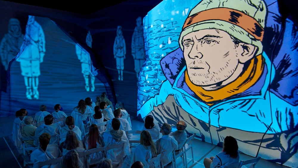 Opera Parallèle reimagined Everest for its 2023 immersive production. (photo: Stefan Cohen)