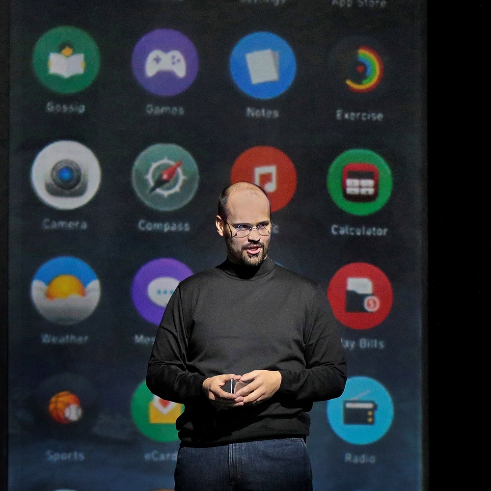 Edward Parks in The Santa Fe Opera’s world premiere of The (R)evolution of Steve Jobs