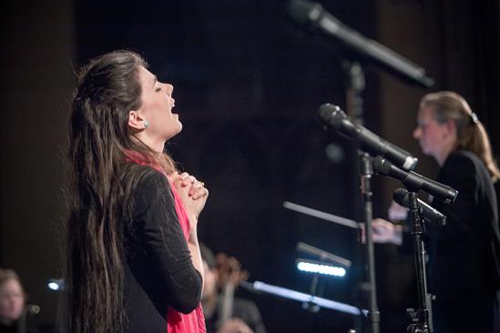 Lucy Fitz Gibbon in the New Opera Showcase, a concert of excerpts from five operas in development