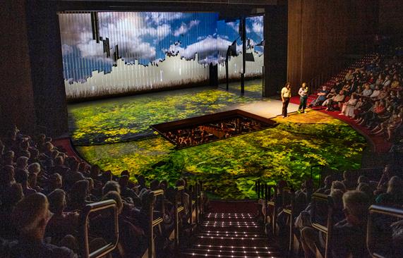 Des Moines Metro Opera’s 2022 world premiere of A Thousand Acres (photo: Duane Tinkey)