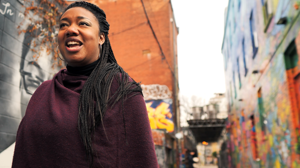 Catherine Daniel in Against the Grain Theatre’s Messiah/Complex