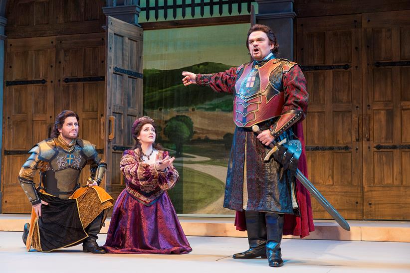 Sarasota Opera’s La battaglia di Legnano, with Martin Nusspaumer, Jennifer Black and Todd Thomas