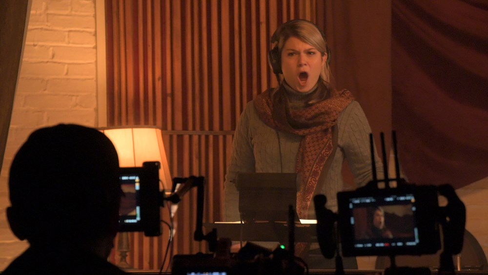 Anastasiia Sidorova singing the role of Sesto in MERCY, a film adaptation of Mozart’s La clemenza di Tito at the Curtis Institute of Music