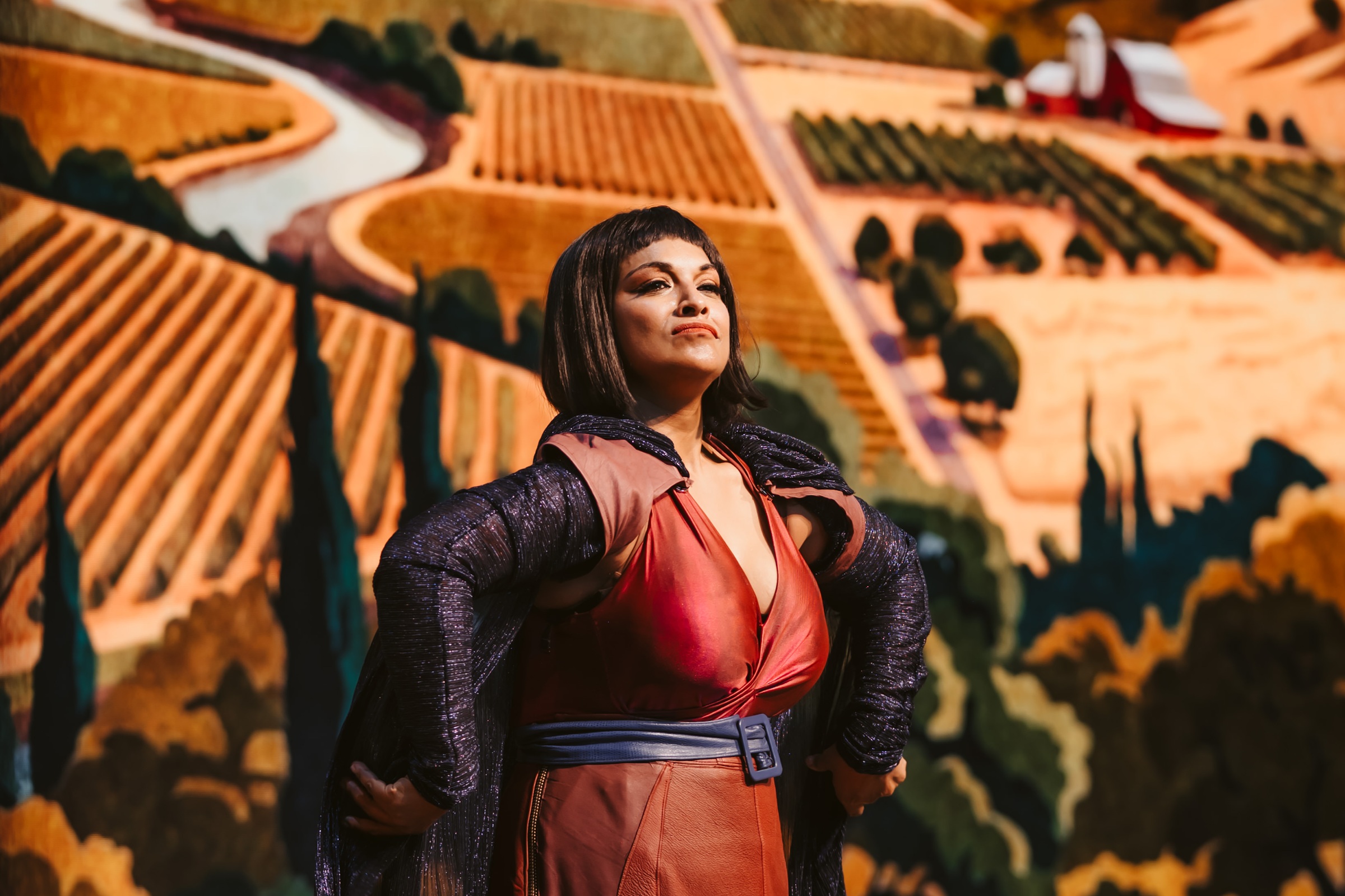 Danielle de Niese in The Judgment of Paris at Festival Napa Valley (photo: Lisa Fonville/Hemlock House, Inc.)