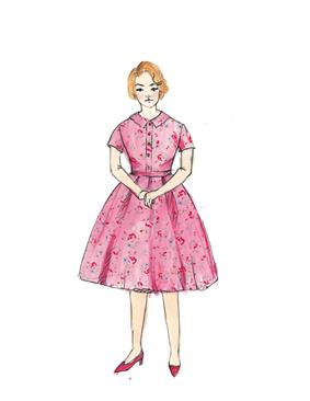 A costume design for Younger Alice