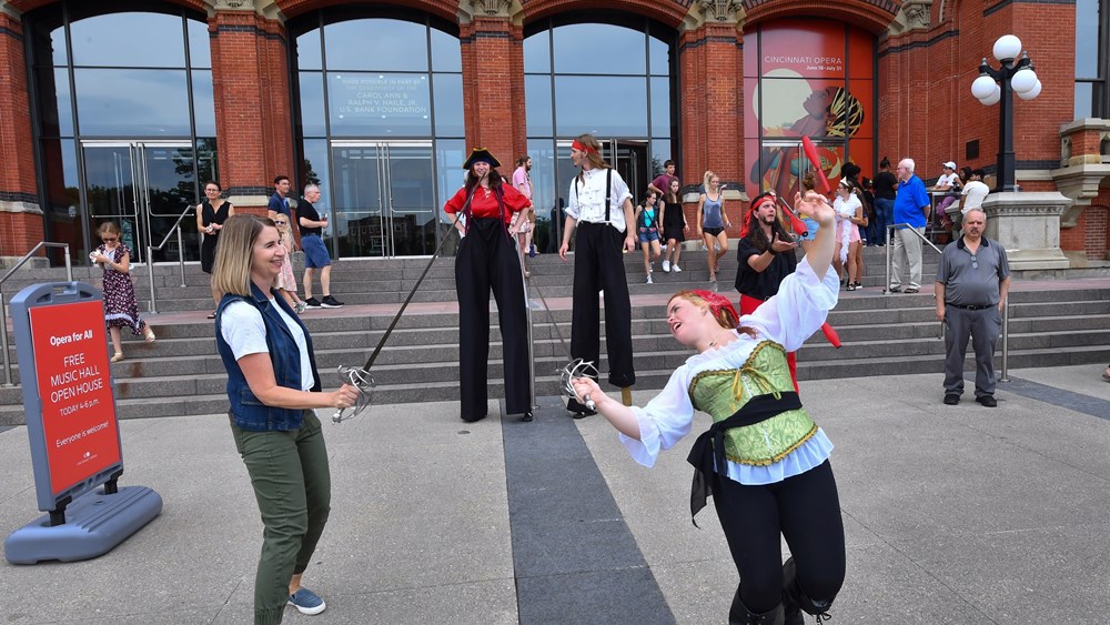 Cincinnati Opera’s Open House (photo: Philip Groshung)