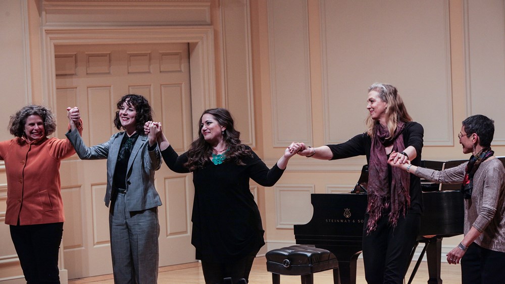 Brazelton, Henry, Johnson, Reed and Kaminsky at the premiere of Fierce Grace