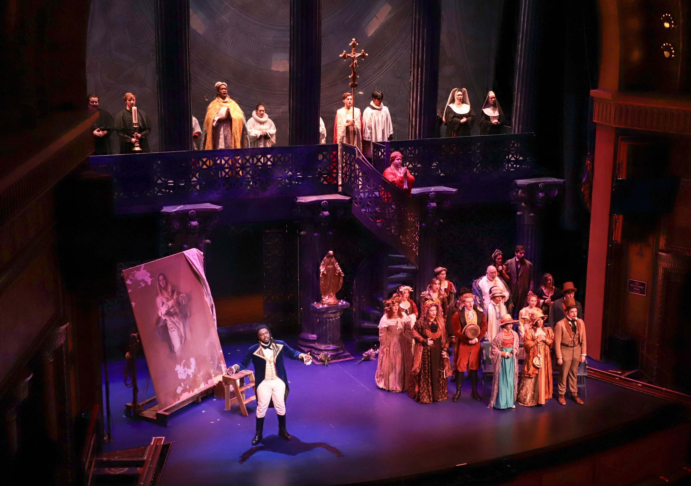 Opera Columbus’ one-truck Tosca (photo: Terry Gilliam)