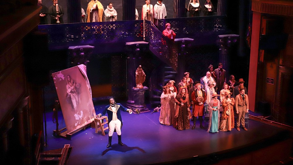 Opera Columbus’ one-truck Tosca (photo: Terry Gilliam)