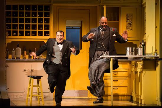 Ryan Speedo Green and Chris Bozeka in Houston Grand Opera’s Die Entführung aus dem Serail