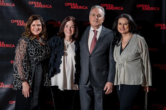 Barbara Walkowski, Susan G. Marineau, Philip Marineau, and Veronica Watson (photo: Jeff Reeder)