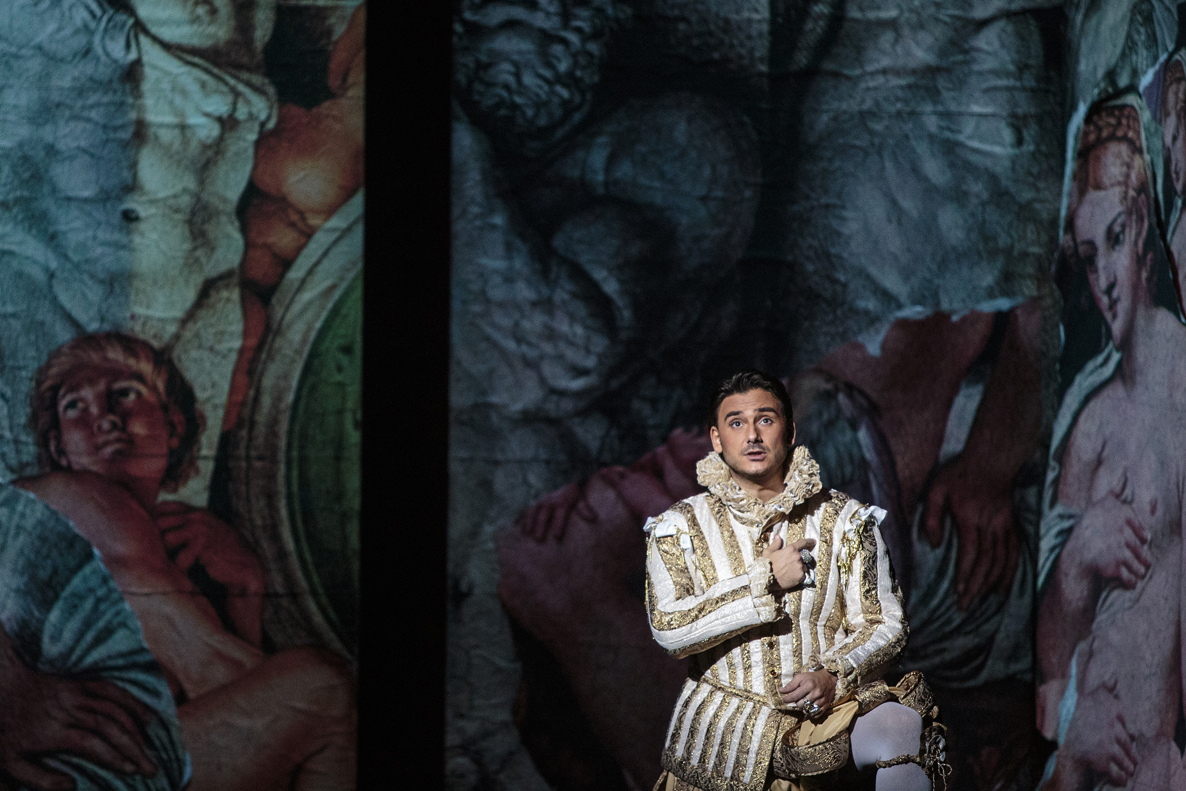 Raffaele Abete as the Duke at Opera Grand Rapids