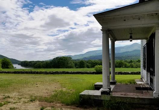 Blow-Me-Down Farm in Cornish, NH, site of an Opera North show combining singers and circus artists