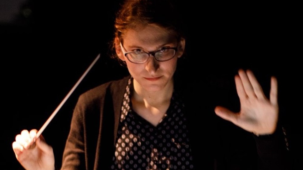 Alexandra Enyart, who identifies as trans, has conducted more performances of As One than anyone else