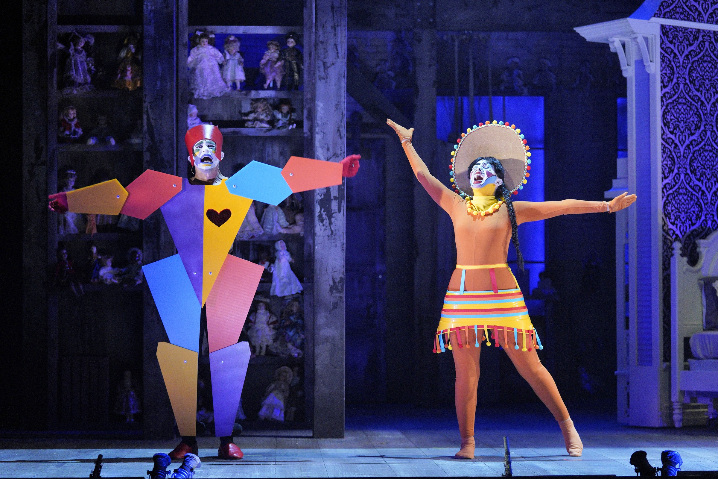 Christian Sanders and Lisa Marie Rogali in Minnesota Opera’s Edward Tulane (photo: Cory Weaver)
