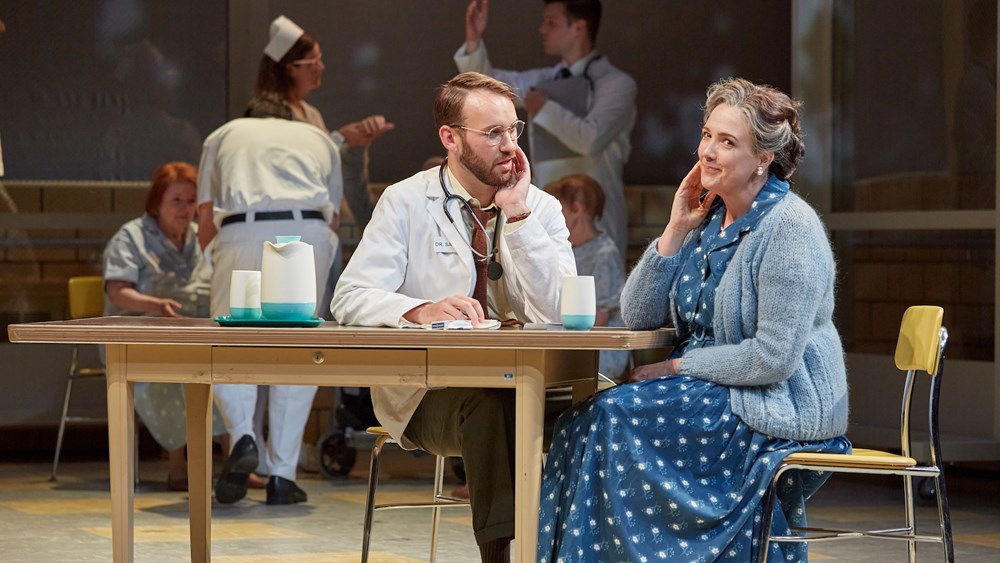 Jarrett Porter and Susanna Philips in Awakenings at Opera Theatre of Saint Louis