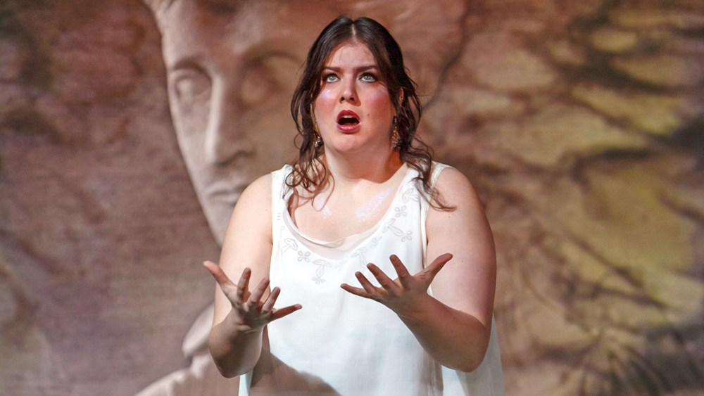 Emily Richter in Iphigénie en Tauride at Pittsburgh Opera in 2024 (photo: David Bachman)