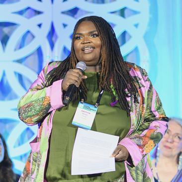 Jasmine Arielle Barnes at Opera Conference 2026 (photo: Moonloop Photography)