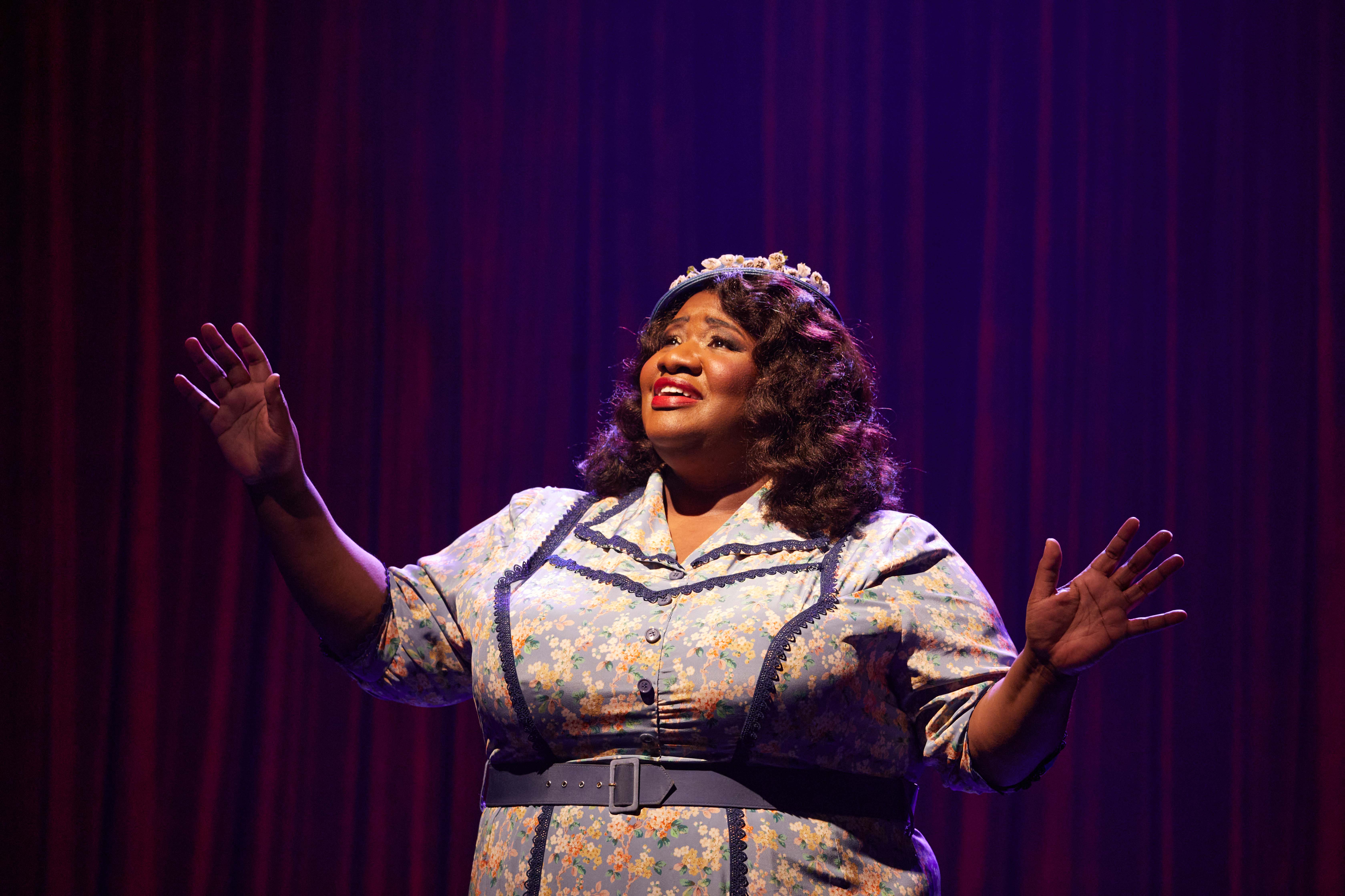Ronnita Miller in X at Seattle Opera (photo: Philip Newton)