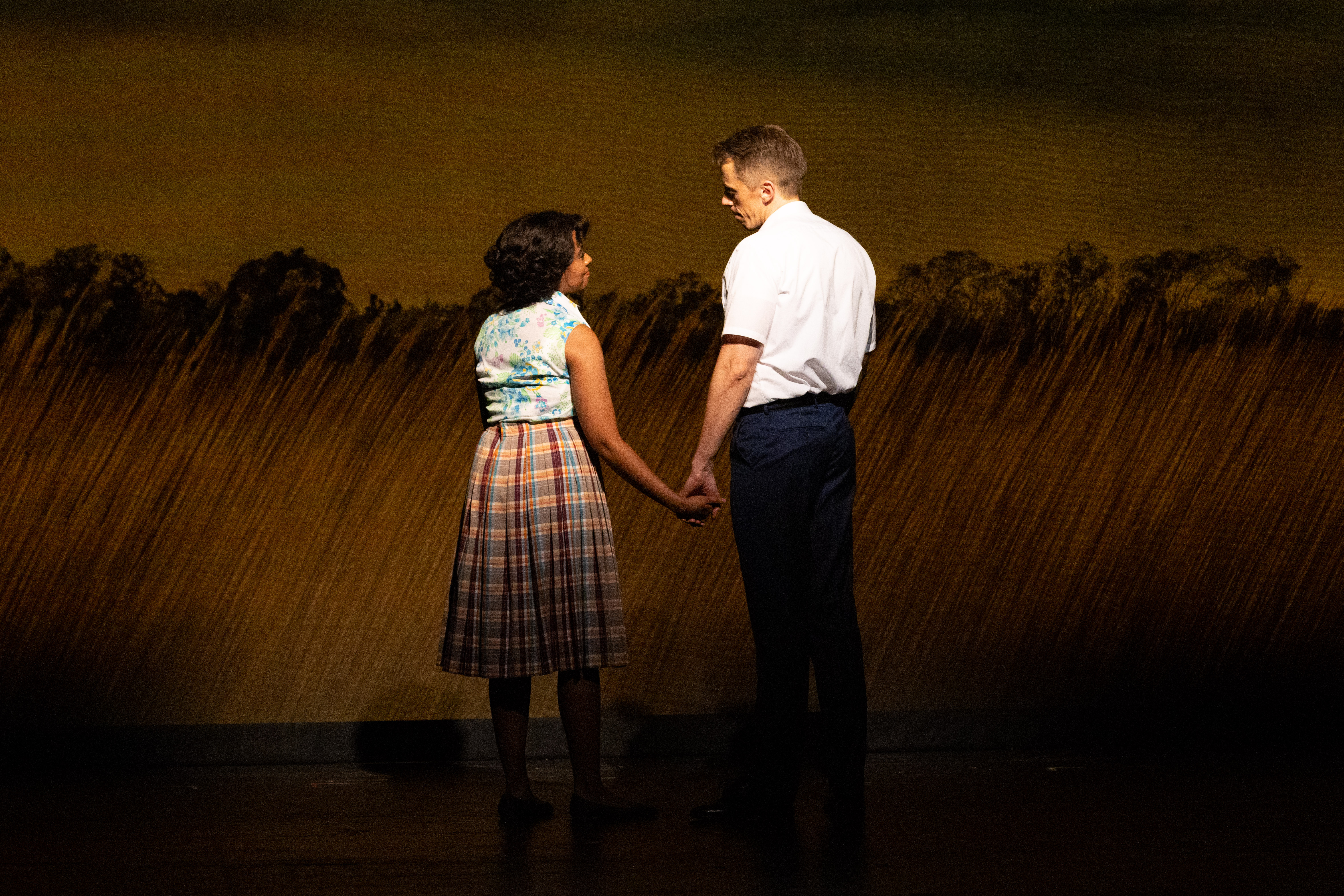 Flora Hawk and Jonathan Michie in Loving v. Virginia at Virginia Opera in 2025 (photo: Dave Pearson)