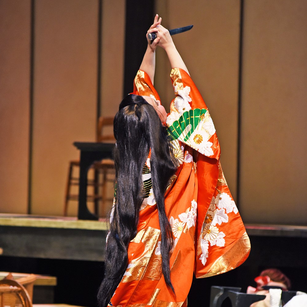 Sandra Lopez as Cio-Cio-San at Arizona Opera