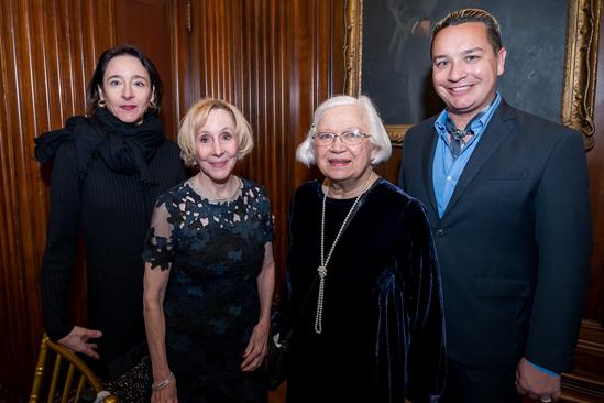 Chandra Rudd, Pamela Zell Rigg, Karin Eames, and Christopher Wiseman (photo: Jeff Reeder)