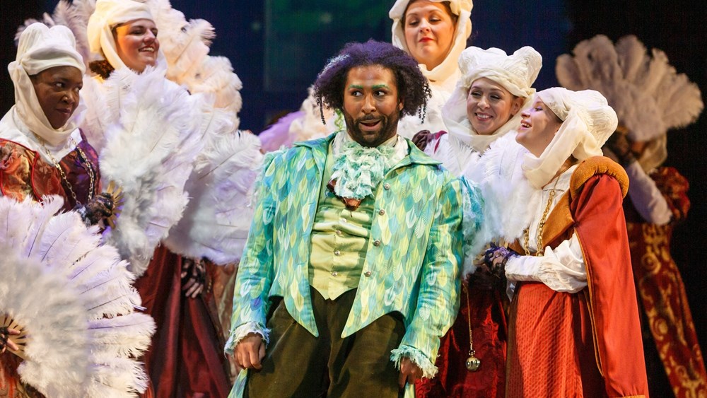 Benjamin Taylor in Pittsburgh Opera’s 2021 Magic Flute (photo: David Bachman Photography)