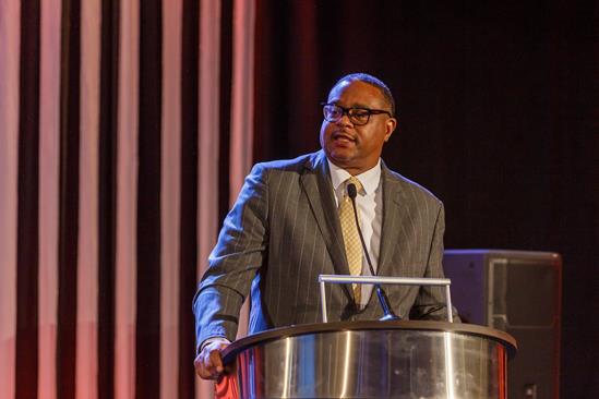 Pittsburgh Mayor Ed Gainey helped kick off the conference. (photo: David Bachman Photography)