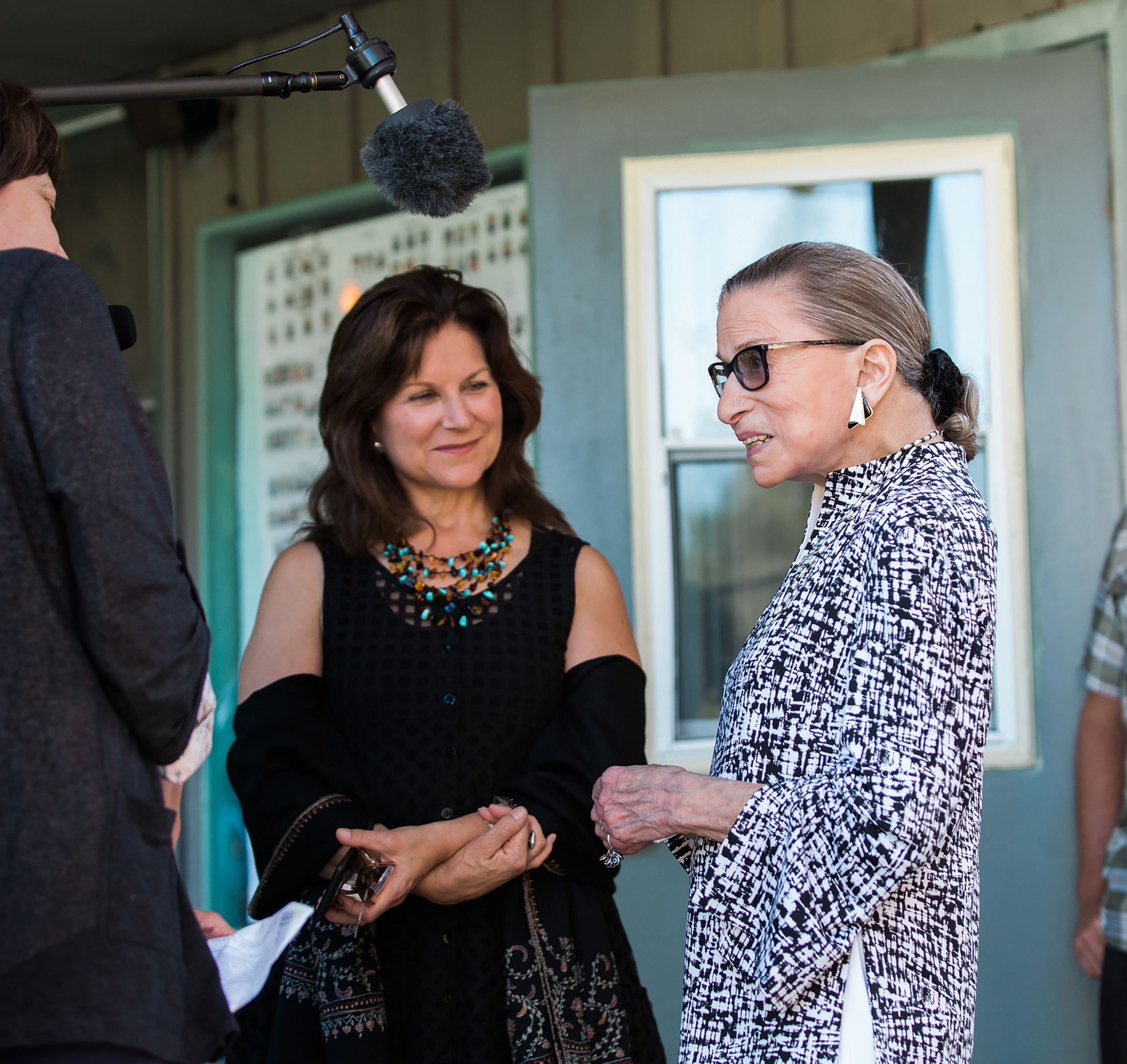 Patrice Michaels and Justice Ruth Bader Ginsburg at The Glimmerglass Festival