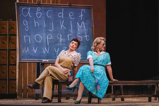 Tess Altiveros and Salome Jicia in Seattle Opera’s L’elisir d’amore